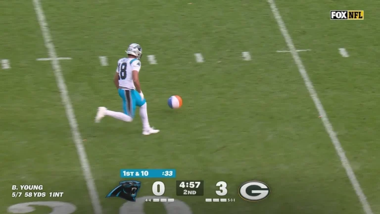 Is that a Beach Ball on defense?