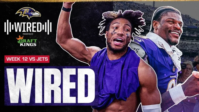 Lamar Jackson Micd vs. Jets Baltimore Ravens Wired