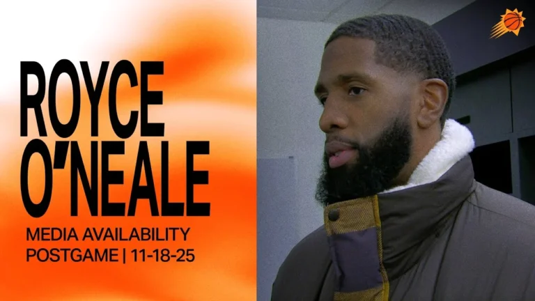 Royce O’Neale Postgame Media Availability 11-18-25 Phoenix Suns