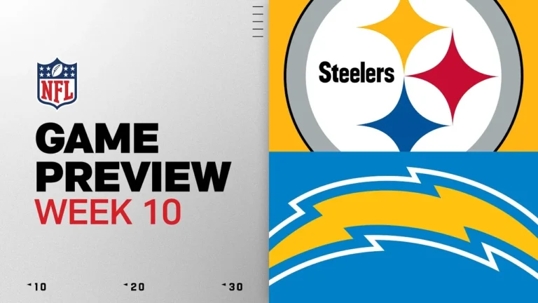 Pittsburgh Steelers vs Los Angeles Chargers Week 10 Game Preview