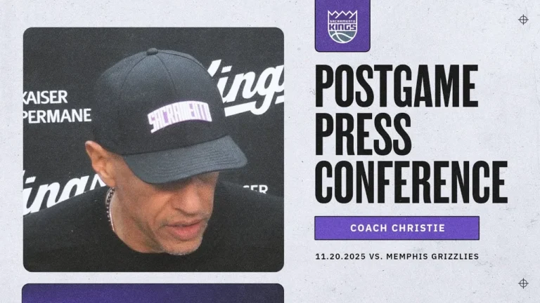 Coach Christie Postgame Interview 11.20.2025