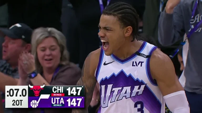 INSANE 2OT ENDING Jazz vs Bulls November 16, 2025