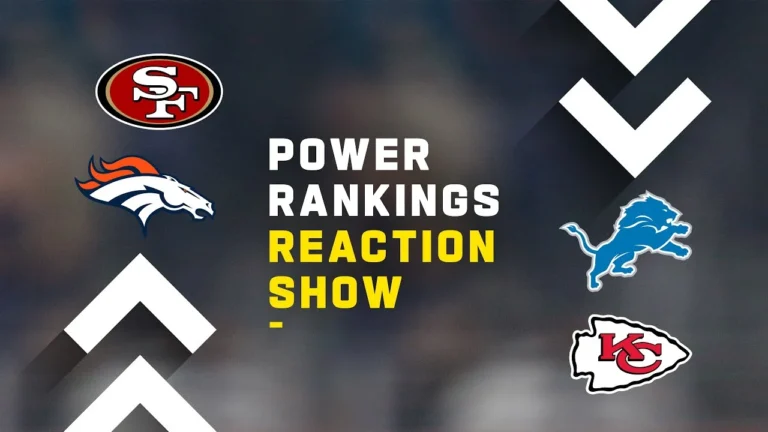 Power Rankings Reaction Show Week 12