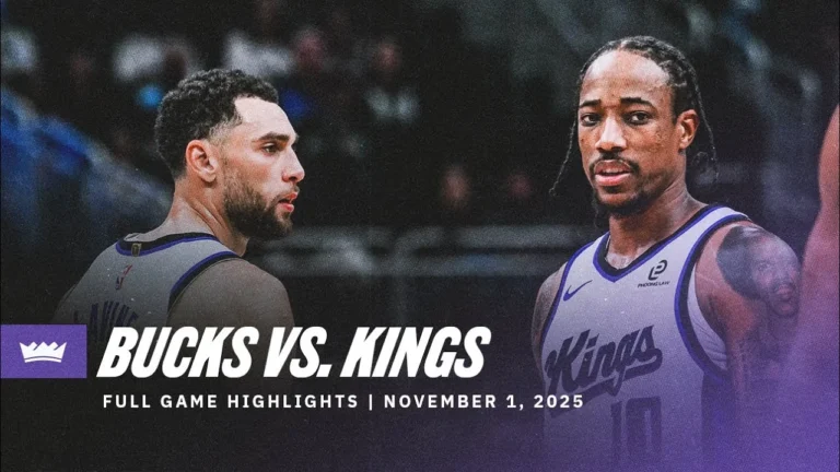 Kings vs. Bucks FULL TEAM HIGHLIGHTS 11.1.25
