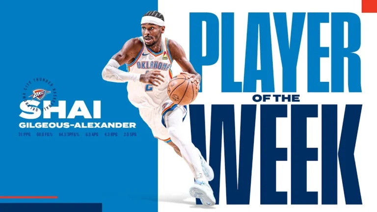 SGA Named NBA Western Conference Player of the Week Highlights November 24, 2025 OKC Thunder