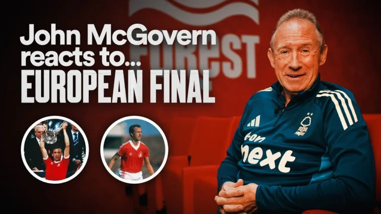One Night in 79 John McGovern on Nottingham Forests European Cup Triumph