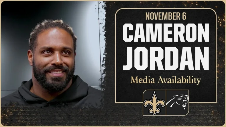 Cam Jordan on putting 60 minutes together, Carolina Panthers New Orleans Saints
