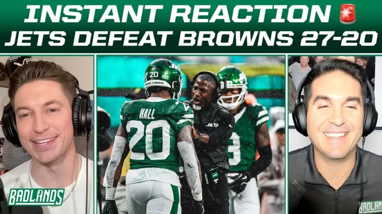 New York Jets WIN Two In A Row REACTION (FULL BADLANDS)