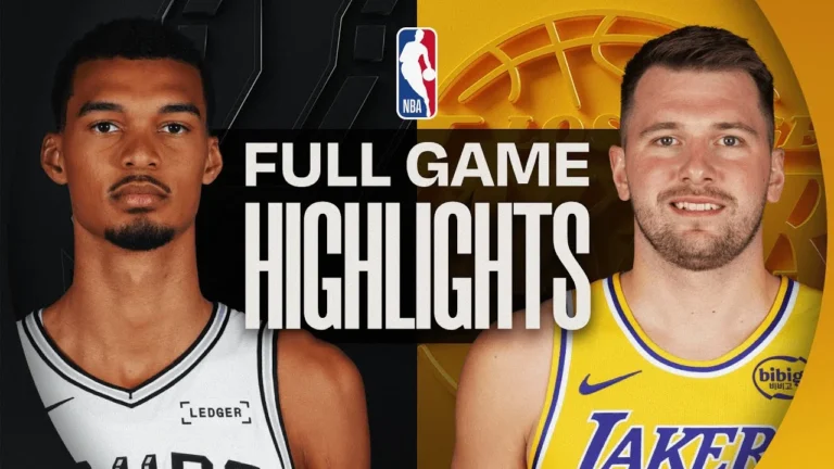 SPURS at LAKERS FULL GAME HIGHLIGHTS November 5, 2025