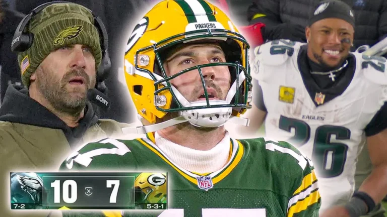 The STRANGEST MNF Game Ending Eagles Vs Packers Week 10
