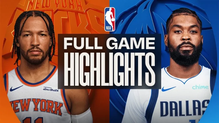 KNICKS at MAVERICKS FULL GAME HIGHLIGHTS November 19, 2025