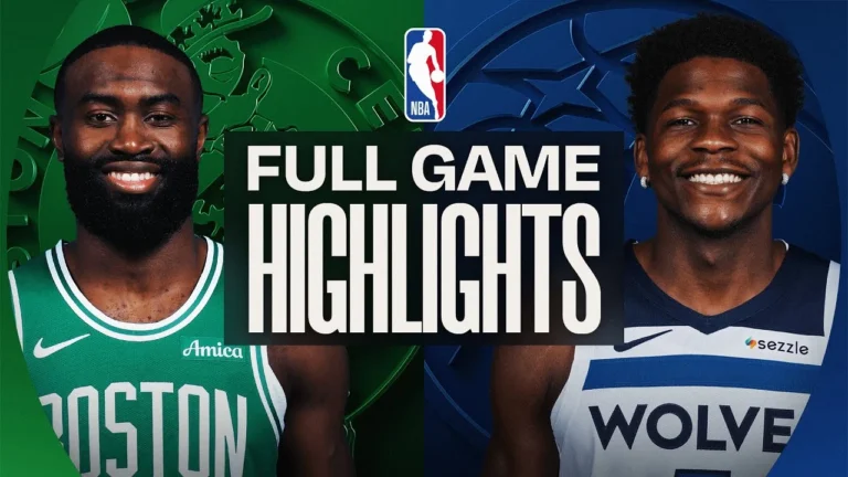 CELTICS at TIMBERWOLVES FULL GAME HIGHLIGHTS November 29, 2025
