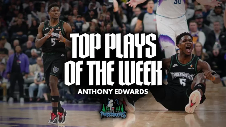 Anthony Edwards Top Plays Of The Week November 2025