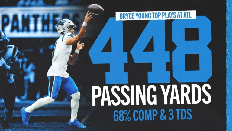 Bryce Young’s Best Plays from 448-yard, 3-TD game vs. Falcons Week 11 Carolina Panthers