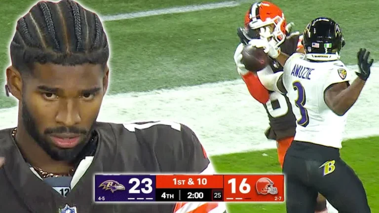 SHEDEUR SANDERS: TD OR TURNOVER ON DOWNS?! Ravens vs Browns Ending Week 11