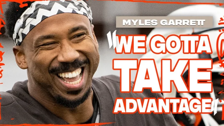 Myles Garrett Press Conference: We gotta take advantage
