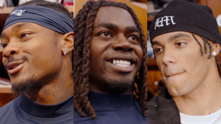 Stefon Diggs, Rhamondre Stevenson & Christian Gonzalez Address the Media Patriots Press Conference