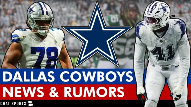Cowboys News: Terence Steele vs Nate Thomas RT Battle, Donovan Ezeiruaku, Quincy Williams To Dallas?