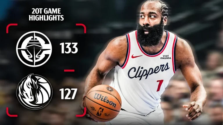 Clippers Clutch Win Over the Mavericks in Double Overtime