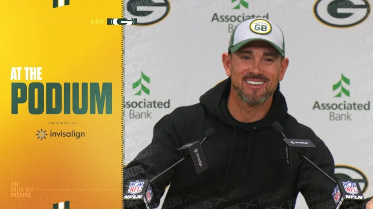 Matt LaFleur looking forward to hosting Eagles on Monday Night Football