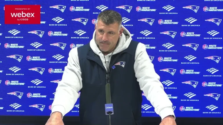 Mike Vrabel on Facing the Buccaneers: They are Going to Test Us. Patriots Press Conference