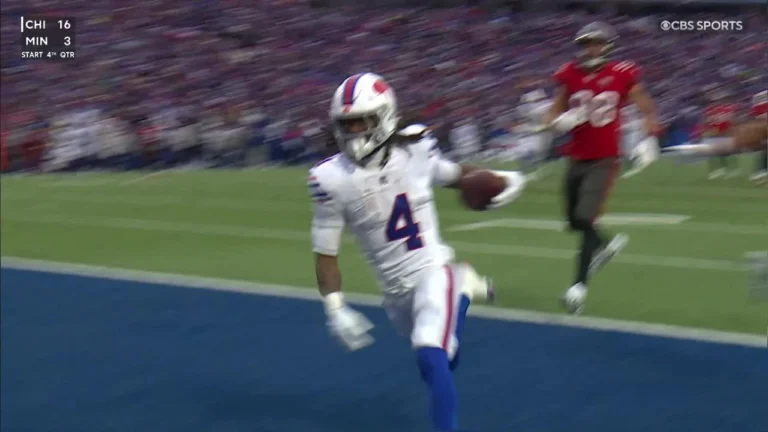 Allen dimes up Cook for a Buffalo TD