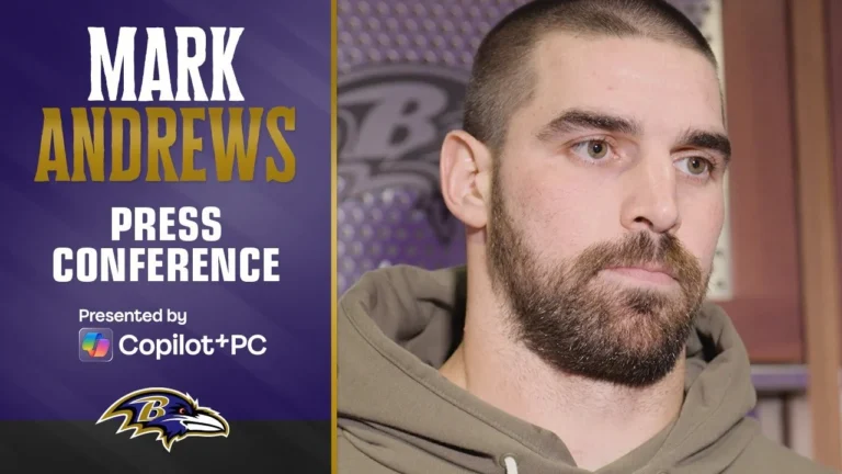 Mark Andrews on Approaching Triple-Crown Record Baltimore Ravens