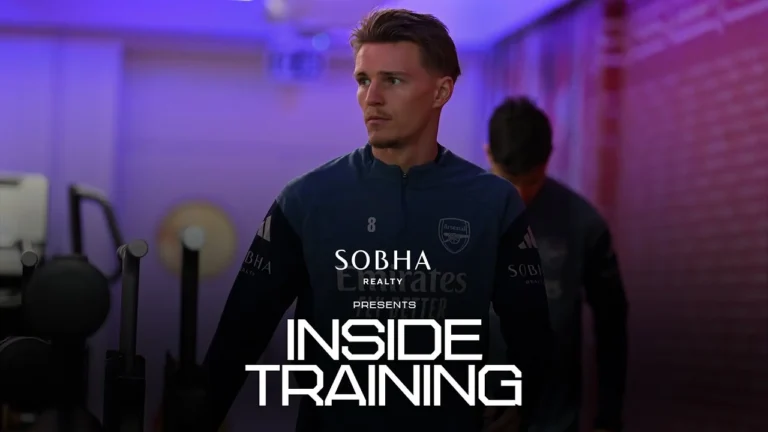 MARTIN ODEGAARD SPECIAL INSIDE TRAINING An exclusive skipper focus ahead of Chelsea test EPL