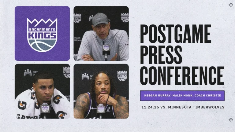 Malik Monk, Keegan Murray & Coach Christie Postgame Interviews 11.24.25