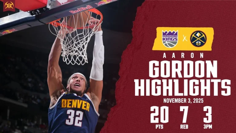 Aaron Gordon Game Highlights vs. Sacramento Kings