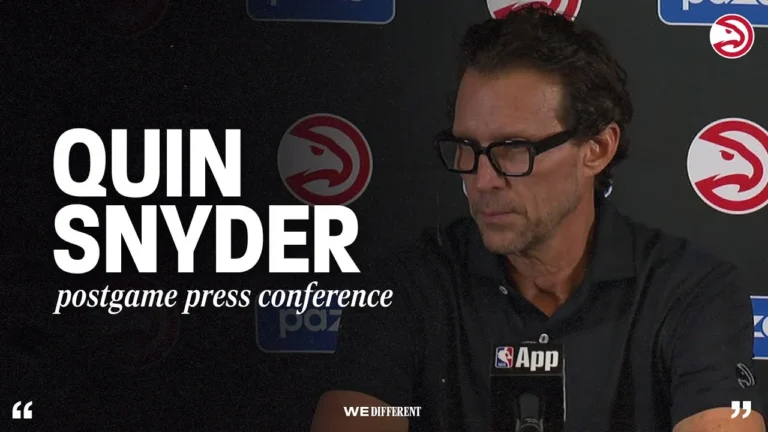 Hawks vs. Clippers Postgame Press Conference: Quin Snyder