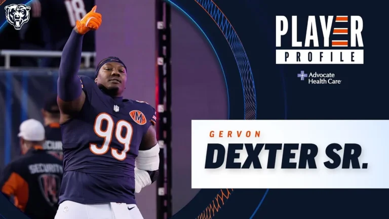 Gervon Dexter Sr. Player Profile Chicago Bears