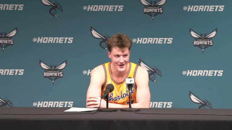 Hornets vs Raptors Kon Knueppel Postgame Availability 11 29 2025
