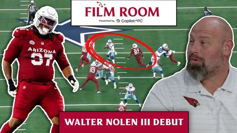 A.Q. Shipley Goes Inside Walter Nolen III NFL Debut: Week 9 vs. Cowboys
