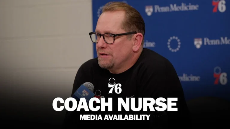 Philadelphia 76ers Postgame Media Availability Coach Nurse 11.17.25