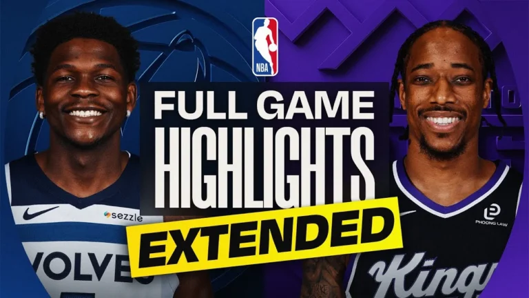 EXTENDED: TIMBERWOLVES at KINGS FULL GAME HIGHLIGHTS November 23, 2025