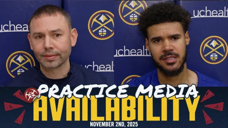 Denver Nuggets Practice Media 11 2 25
