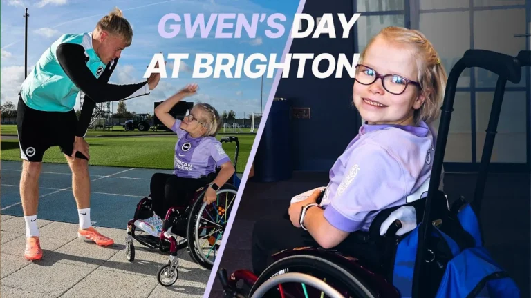 Gwen’s Special Day At Brighton