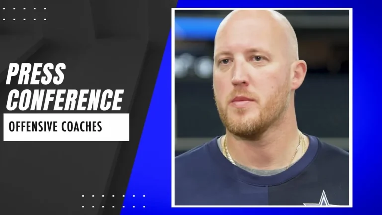 Cowboys Offensive Coaches Talk First Half of Season Dallas Cowboys 2025