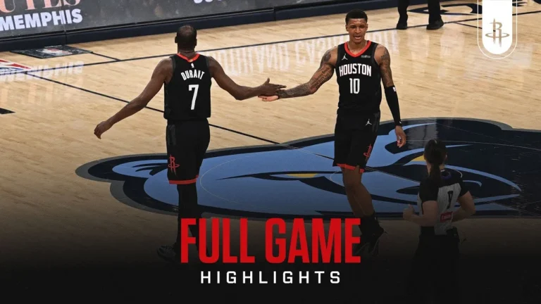 Houston Rockets Highlights vs. Memphis Grizzlies