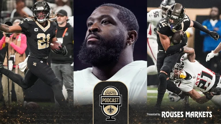 Terron Armstead on Falcons game, Dolphins preview Saints Podcast