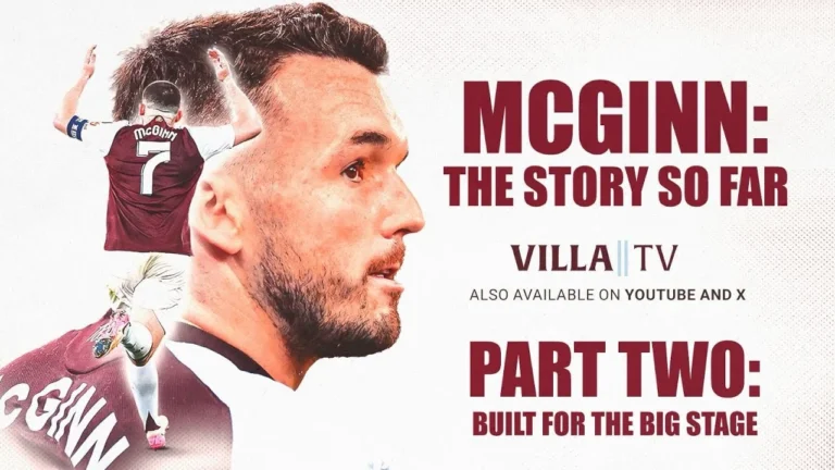 McGinn: The Story So Far Part Two: Built for the Big Stage