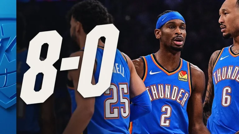 Thunder Make Franchise HISTORY With 8-0 Start!