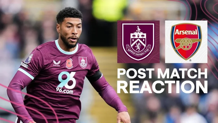 Josh Laurent On A Tough Afternoon At Turf Moor REACTION Burnley 0-2 Arsenal