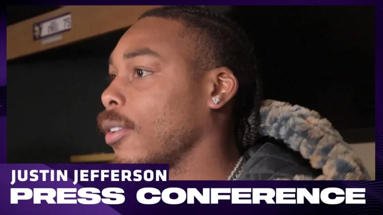 Justin Jefferson Talks About Offense’s Struggles, His Hatred of Losing, Defense’s Strong Play