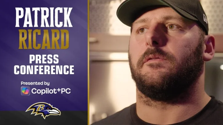 Patrick Ricard on ‘Physical’ Matchup vs. Browns Baltimore Ravens