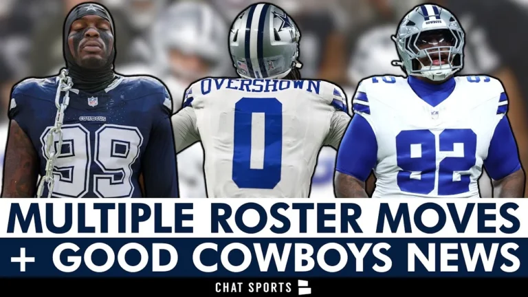 Cowboys Make Multiple Roster Moves Ft. Damone Clark Cut & Get A BUNCH Of Good News In Raiders Win