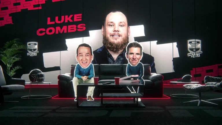 Luke Combs joins Peyton & Eli during Panthers vs. 49ers ‘MNF ManningCast’