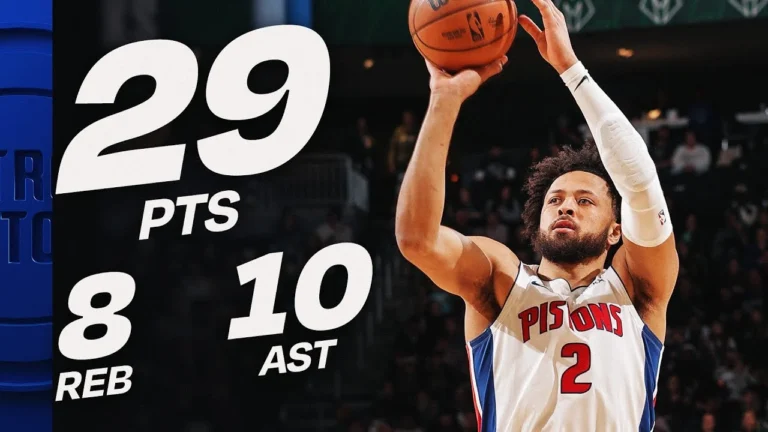 Cade Cunningham Was BALLING vs Bucks November 22, 2025