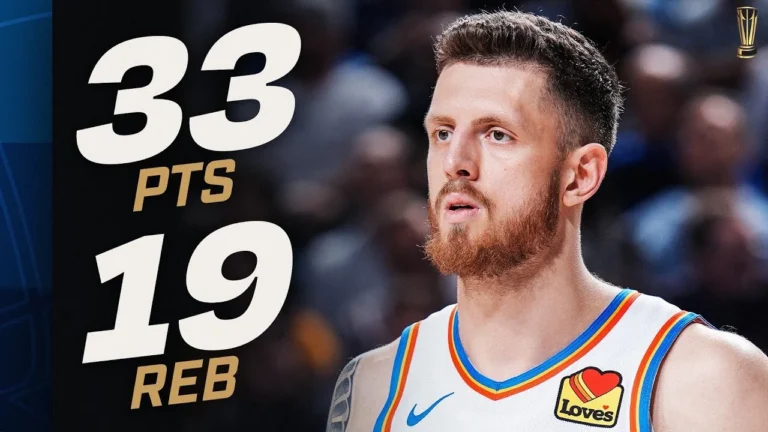 Isaiah Hartenstein’s CARRER-HIGH 33 PT Night vs Kings November 7, 2025